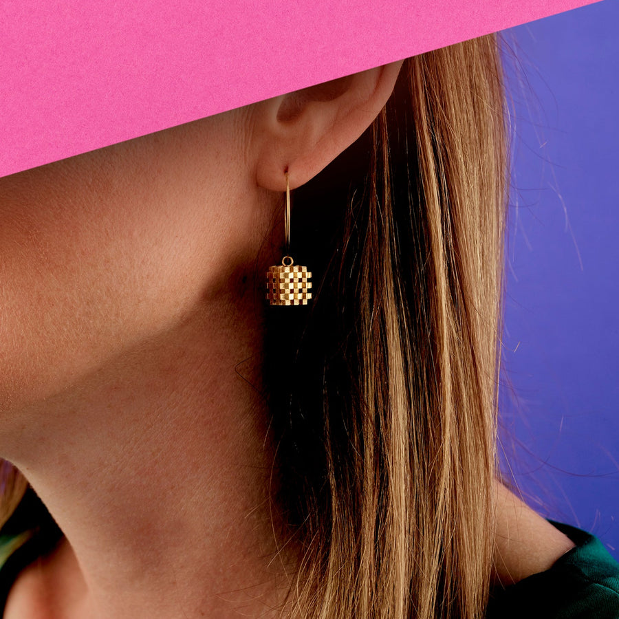 #Airspace gold vermeil earrings