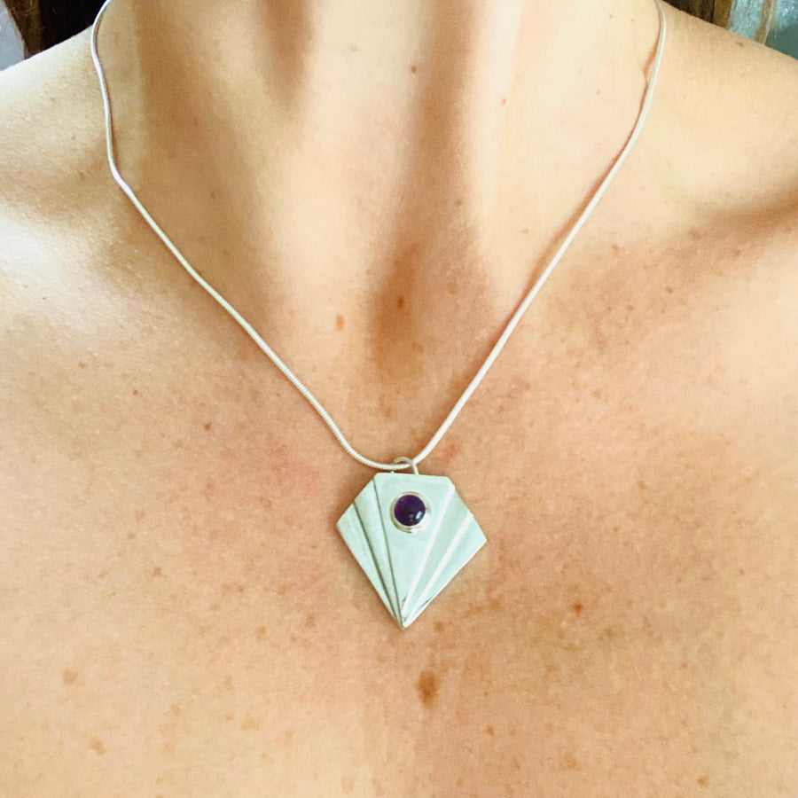 Unity Pendant with Amethyst