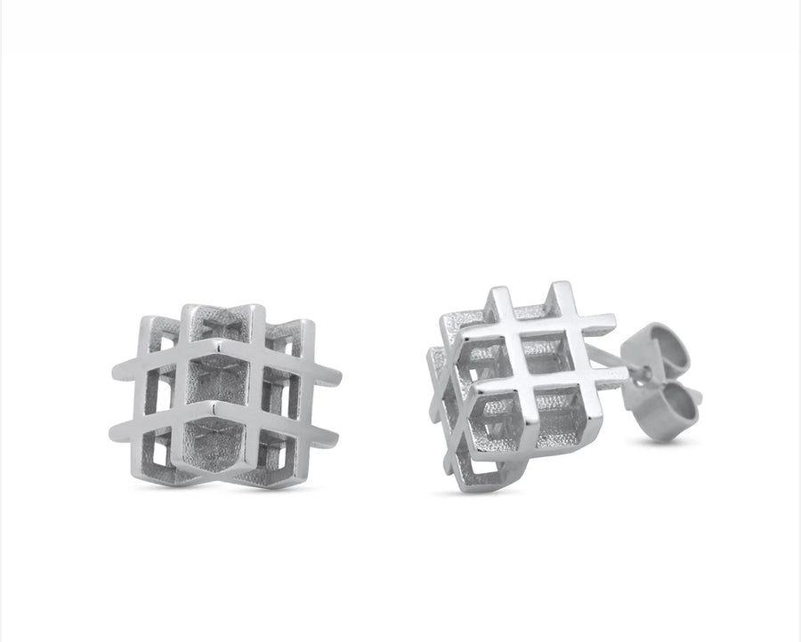 Demi Profile Hashtag Earrings