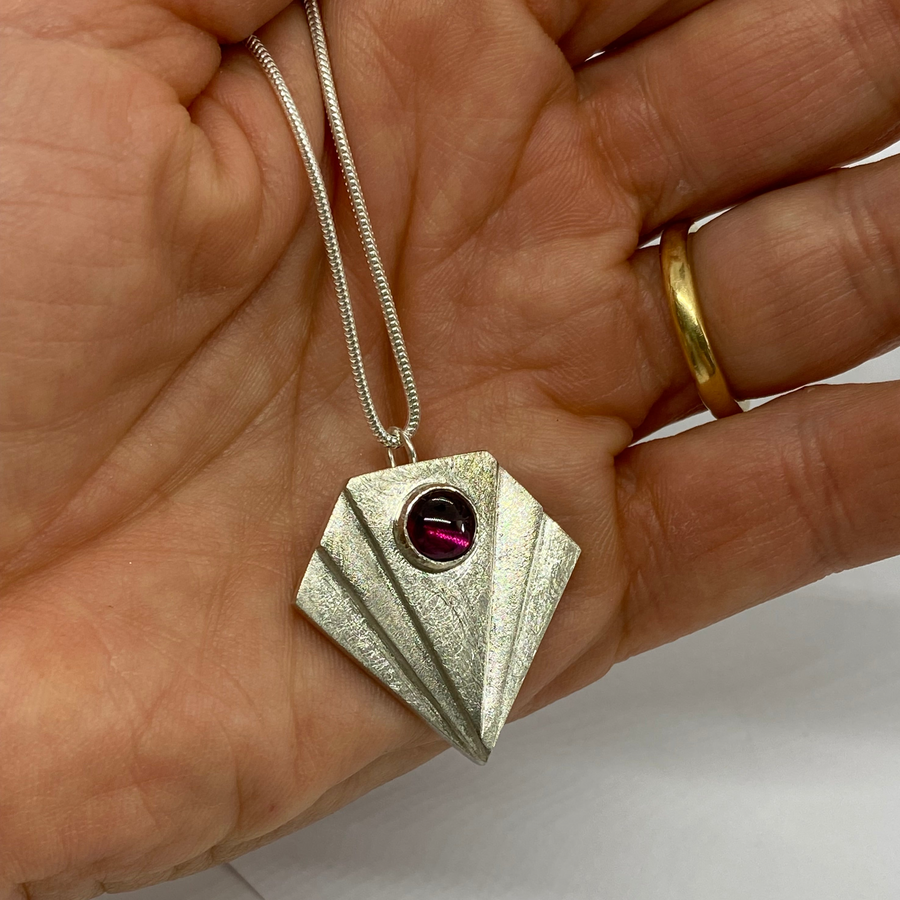 Red Garnet Unity Pendant